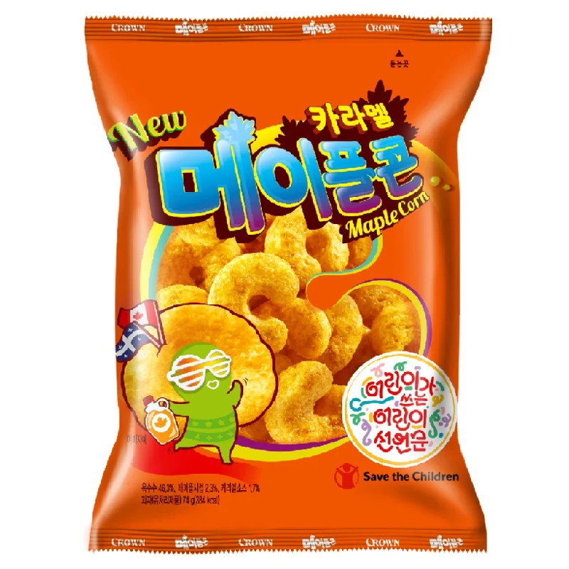 - Hamster silent running wheel to prevent chewing단짠의 조화 카라멜콘 메이플 Caramel Maple corn 124g