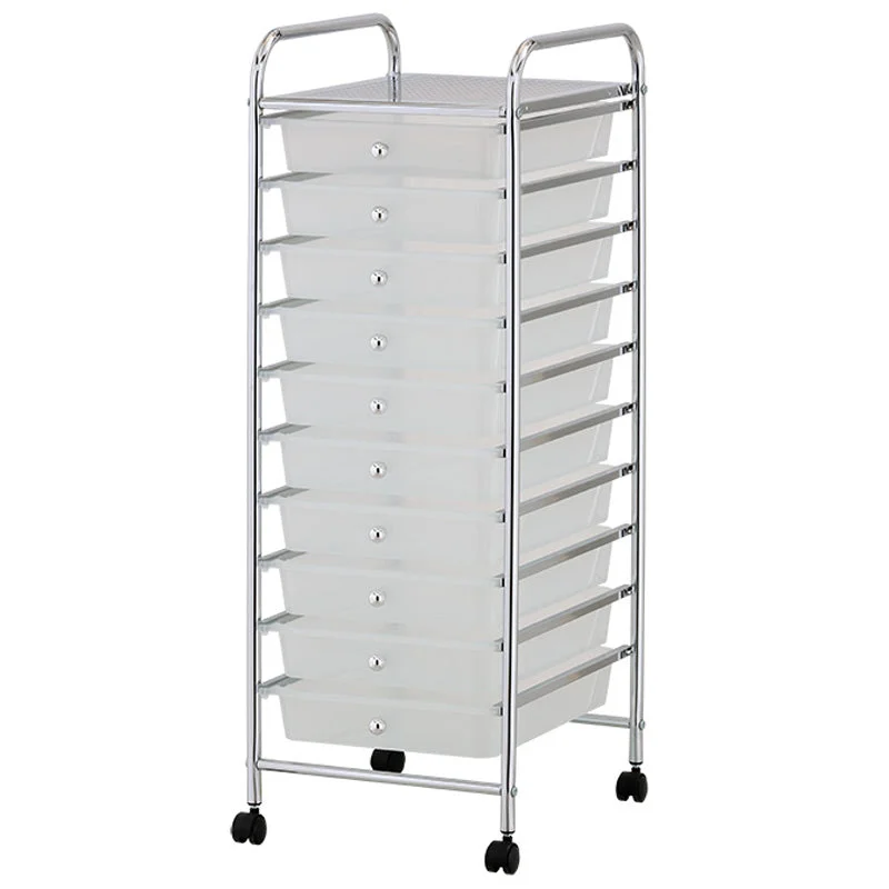 - Pet stroller can be taken on the planeStorage Trolley 10 Drawer, White