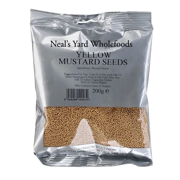 ---Neal's Yard Wholefoods Yellow Mustard Seed 200g