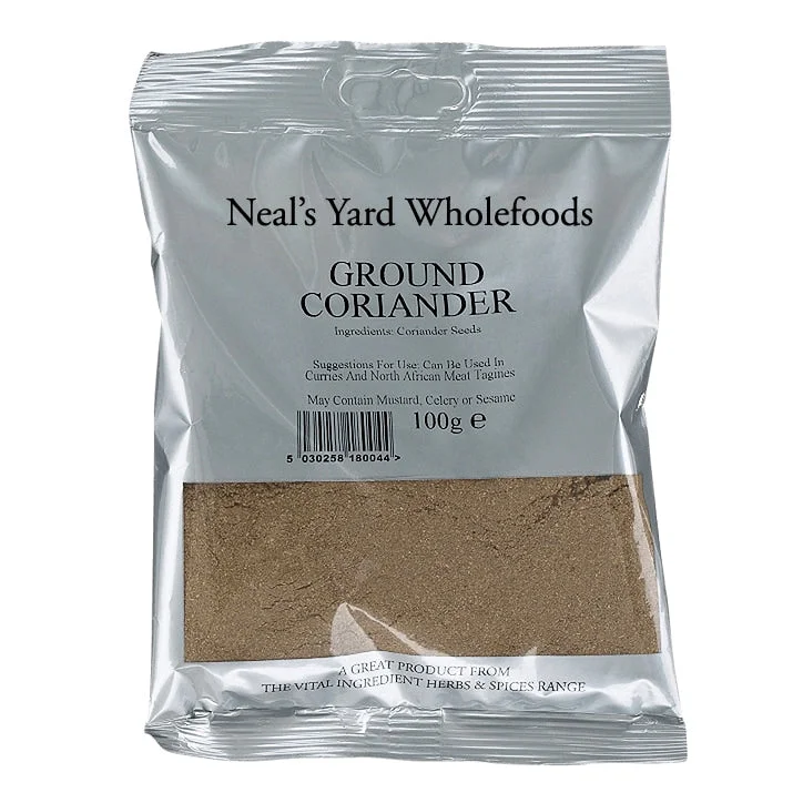 - Organic cotton dog bibsNeal's Yard Wholefoods Ground Coriander 100g