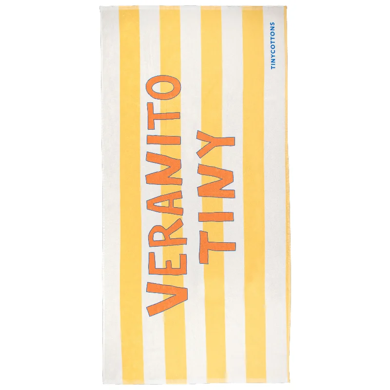 - Teething and chewing toys for puppiesTiny Cottons Light Cream/Yellow Veranito Towel