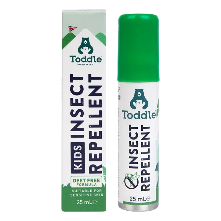 - Air box TSA certified check-inToddle Kids DEET-Free Insect Repellent 25ml