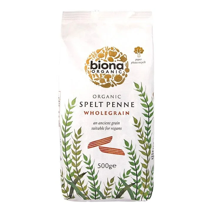 - Pet stroller can be taken on the planeBiona Wholegrain Spelt Penne Pasta 500g