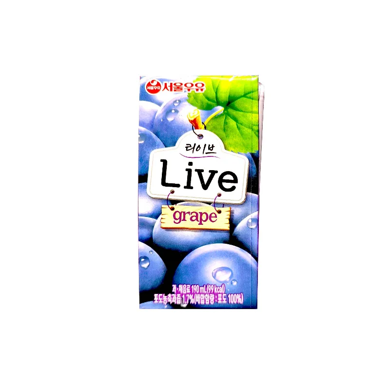 - Dog heart rate monitoring collarSeoul Milk Live Grape Juice 190ml