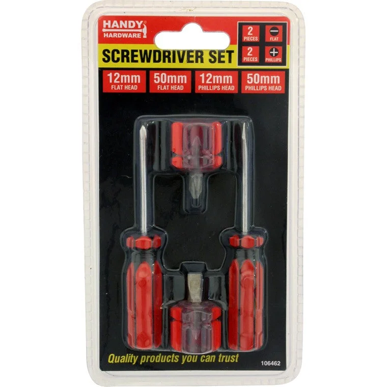 - Parrot climbing and standing wooden frameScrewdriver Set (Pocket and Stubby Size), 4pcs