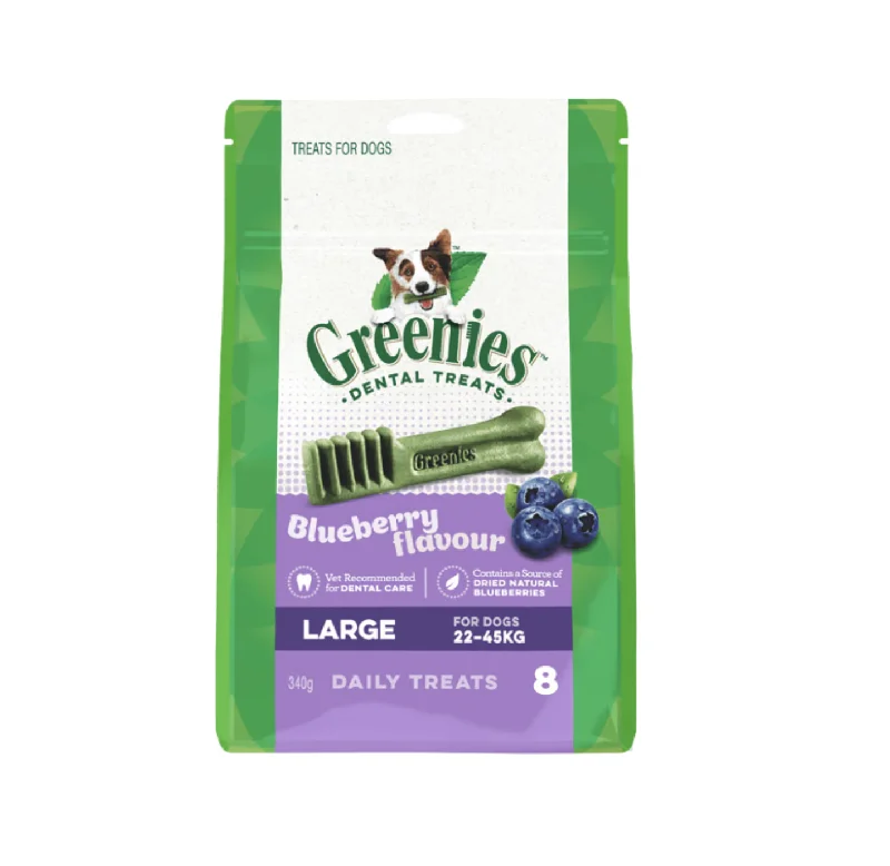 - Parrot climbing and standing wooden frameGreenies Dental Treats for Dogs - Blueberry - Large Size (340g)