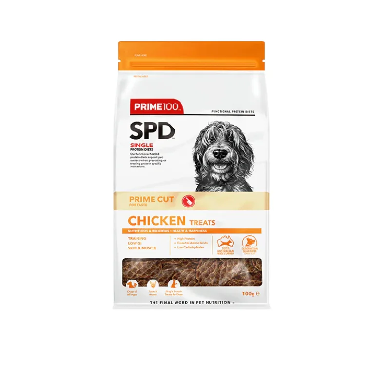 - Winter dog thick down jacketPrime100 SPD Prime Cut Treats - Chicken (100g)