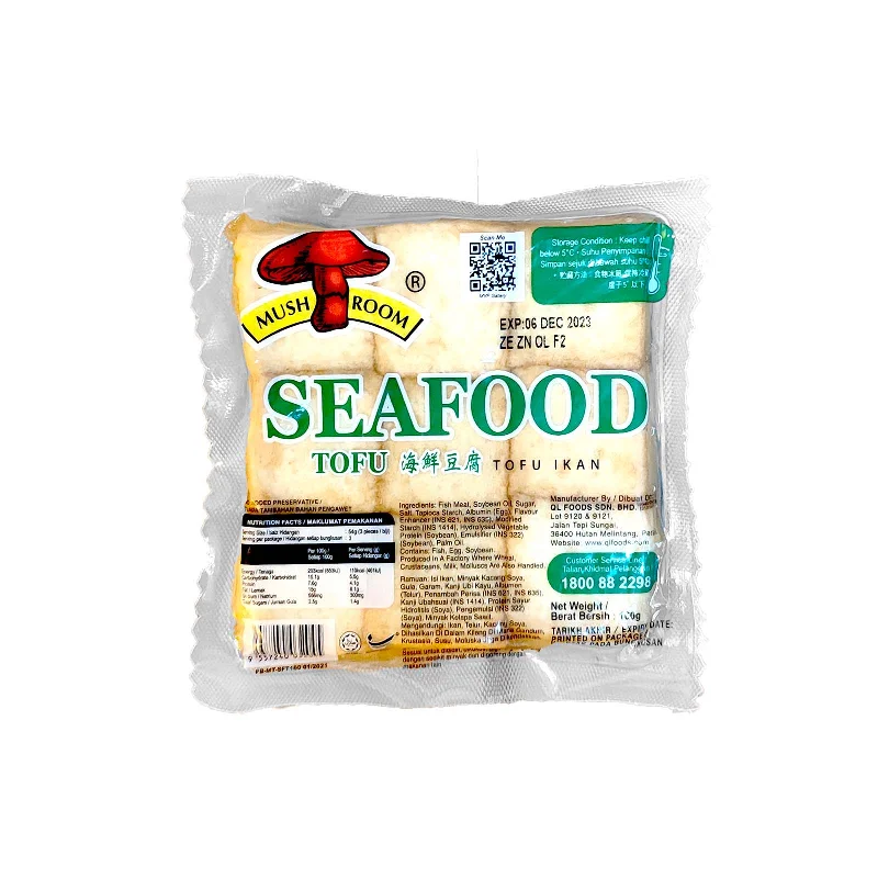 ---Mushroom Seafood Tofu 160g