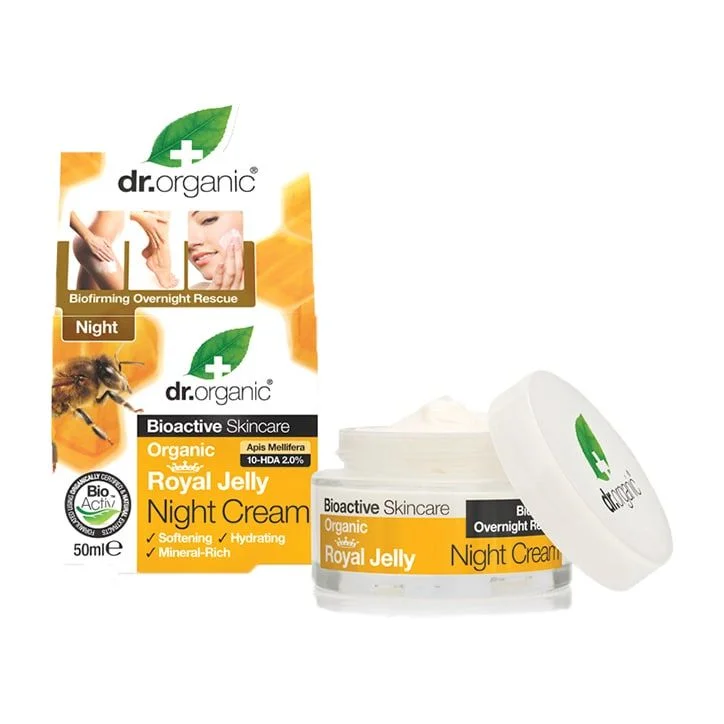 ---Dr Organic Royal Jelly Night Cream 50ml