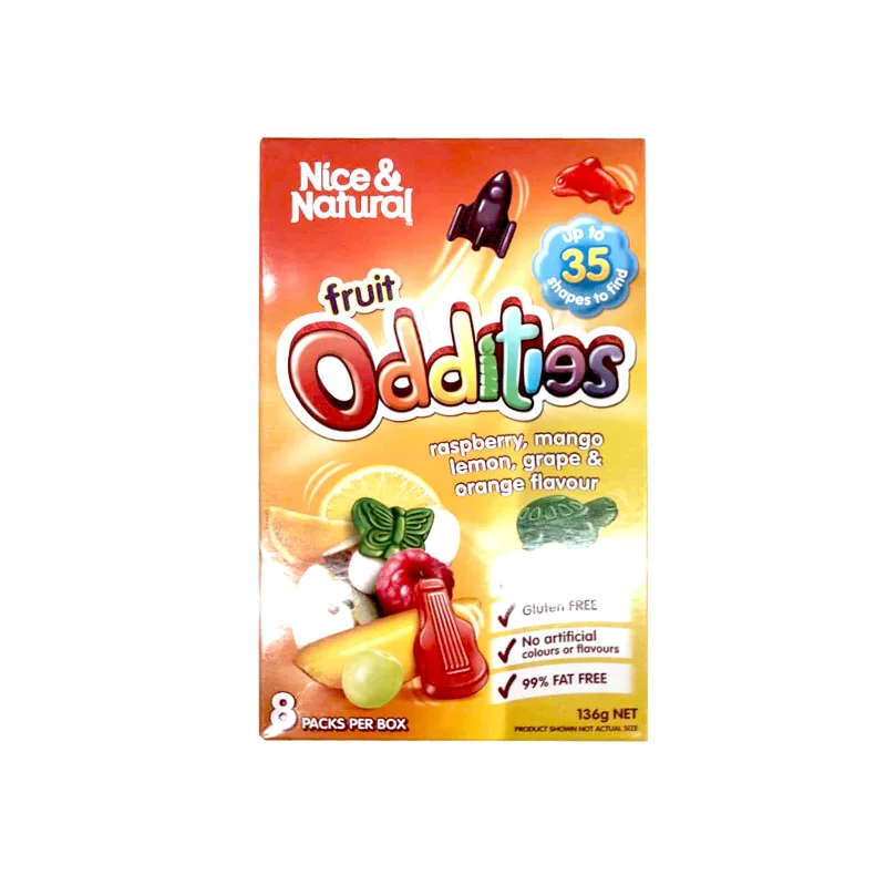 - Organic cotton dog bibsNice and Natural Fruit Oddities Gummy Snacks 136g