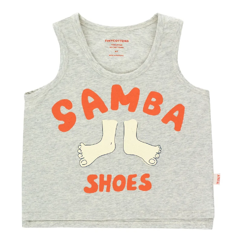 - Pet vitamin complex nutrition tabletsTiny Cottons Light Grey Heather Samba Shoes Tank Top