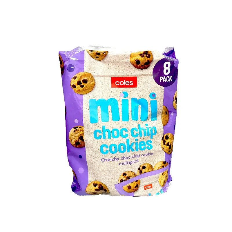 - Foldable and portable cat bagColes Multipack Mini Chocolate Chip Cookies 1pack