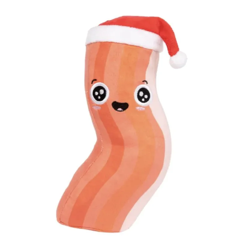 ---Fuzzyard Xmas 24 - Dog Toy - Bacon-ing To Look A Lot Like Xmas