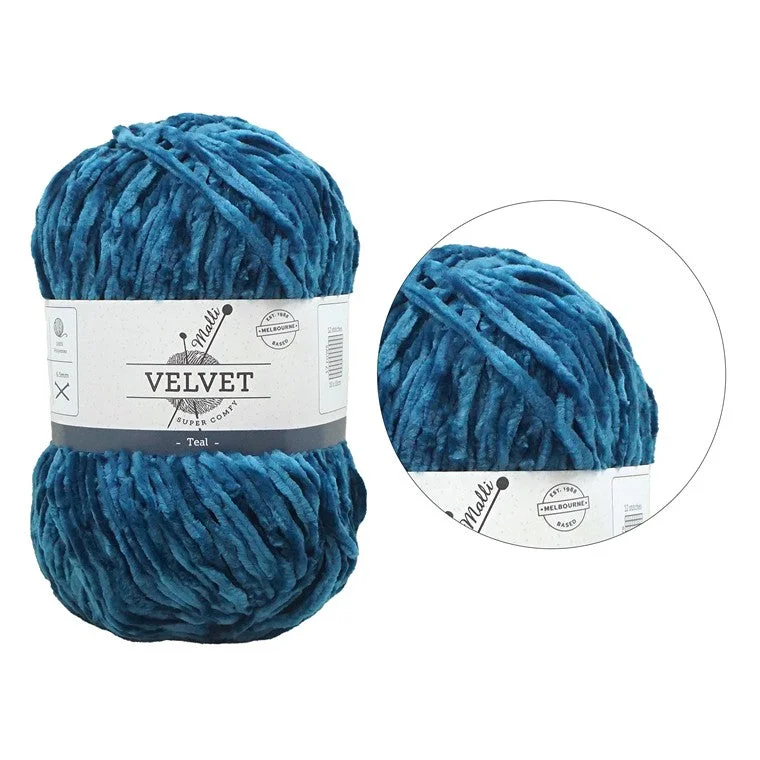 - Hamster silent running wheel to prevent chewingVelvet Solid Yarn, Teal, 100gm