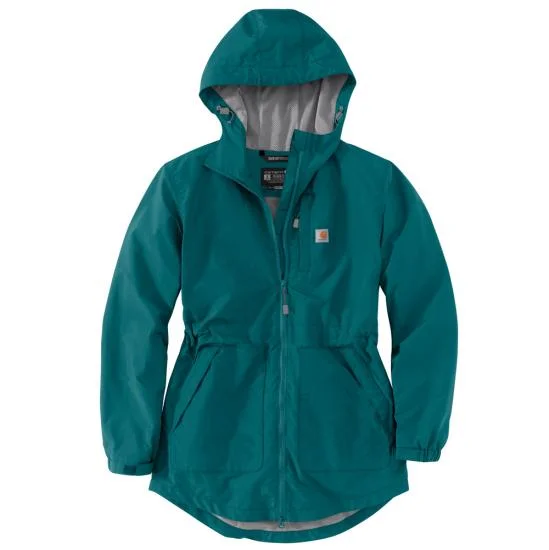 - Air box TSA certified check-inWomen's Rain Defender Relaxed Fit Lightweight Coat