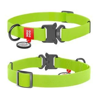 - Custom pet birthday cakeWd Waterproof Collar Qr Passport L23-35Cm Lime Green