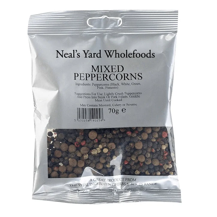 - Pet vitamin complex nutrition tabletsNeal's Yard Wholefoods Mixed Peppercorns 70g