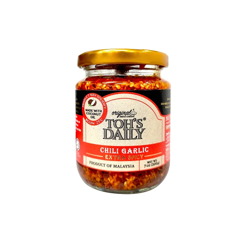 - Summer pet ice matTohs Daily Extra Spicy Chilli Garlic 200g