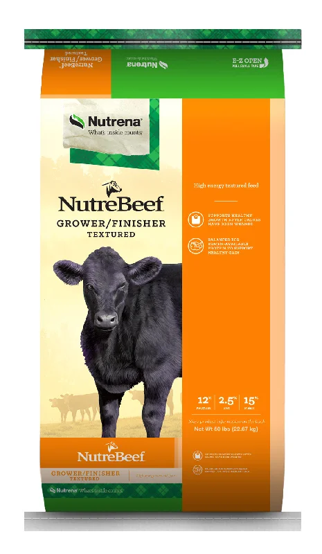 - Natural latex pet mattressNutreBeef Grower/Finisher Textured