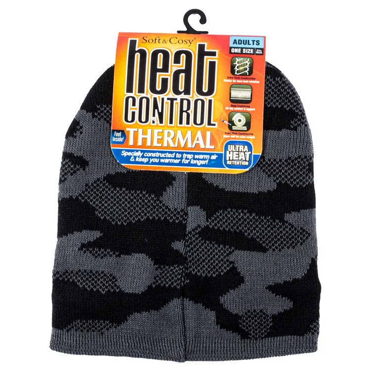 - Pet stroller can be taken on the planeAdults Heat Control Beanie Camo, Black