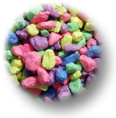 - Air box TSA certified check-inPainted Pastel Multi Gravel (1kg)