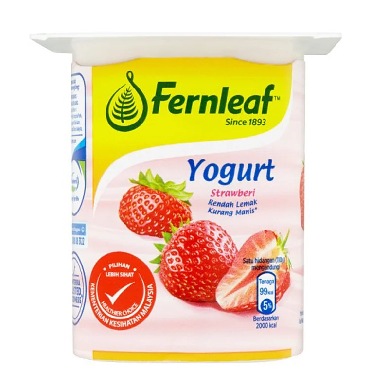 ---Fernleaf Low Fat Yogurt Strawberry 110g