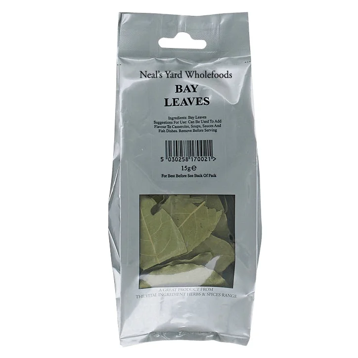  -Splash-proof food bowl AND Anti-choking slow food bowlNeal's Yard Wholefoods Bay Leaves 15g