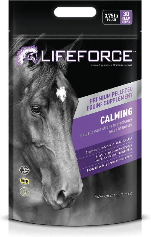 - Natural latex pet mattressLife Force Calming Horse Supplement