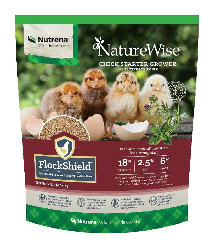 - Summer pet ice matNatureWise 18% Crumble Non-med Chick Starter