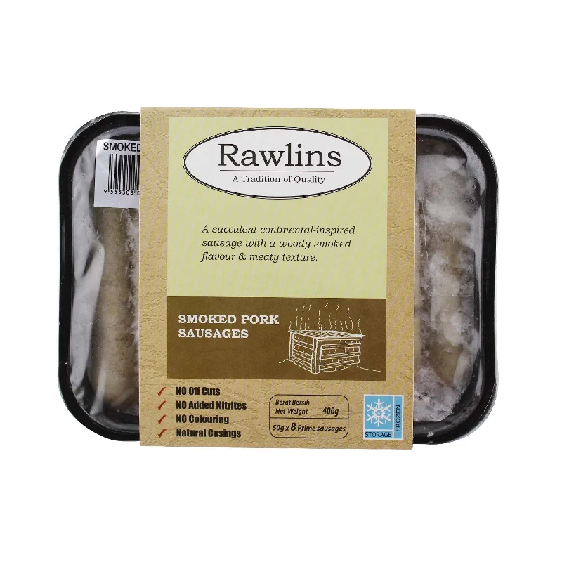 - Remote interactive pet feeder[NON-HALAL] Rawlins Smoked Pork Sausages 1pack