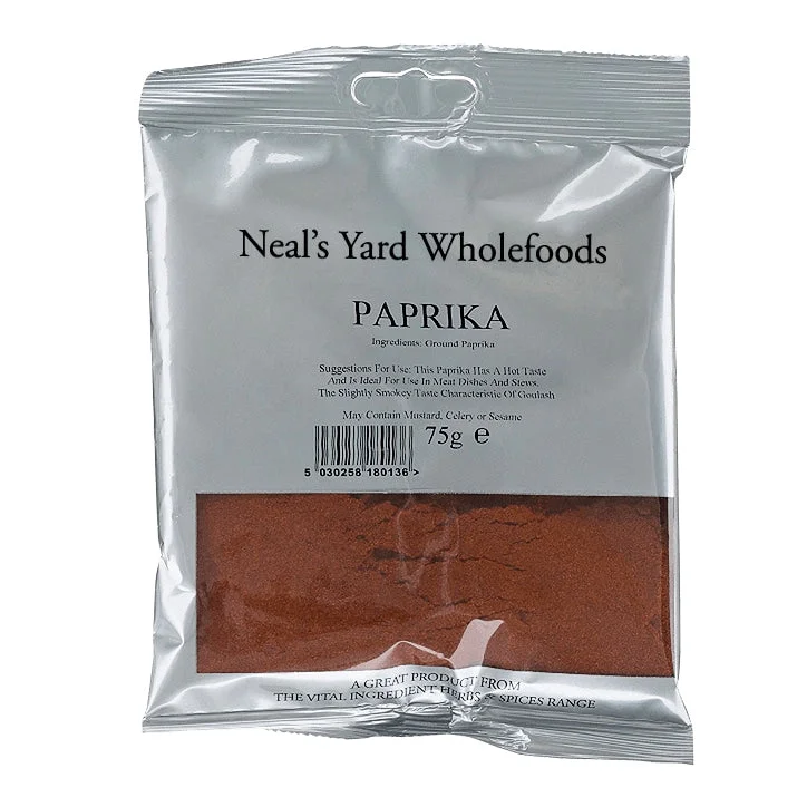  -Anti-scratch sofa protective coverNeal's Yard Wholefoods Paprika 75g