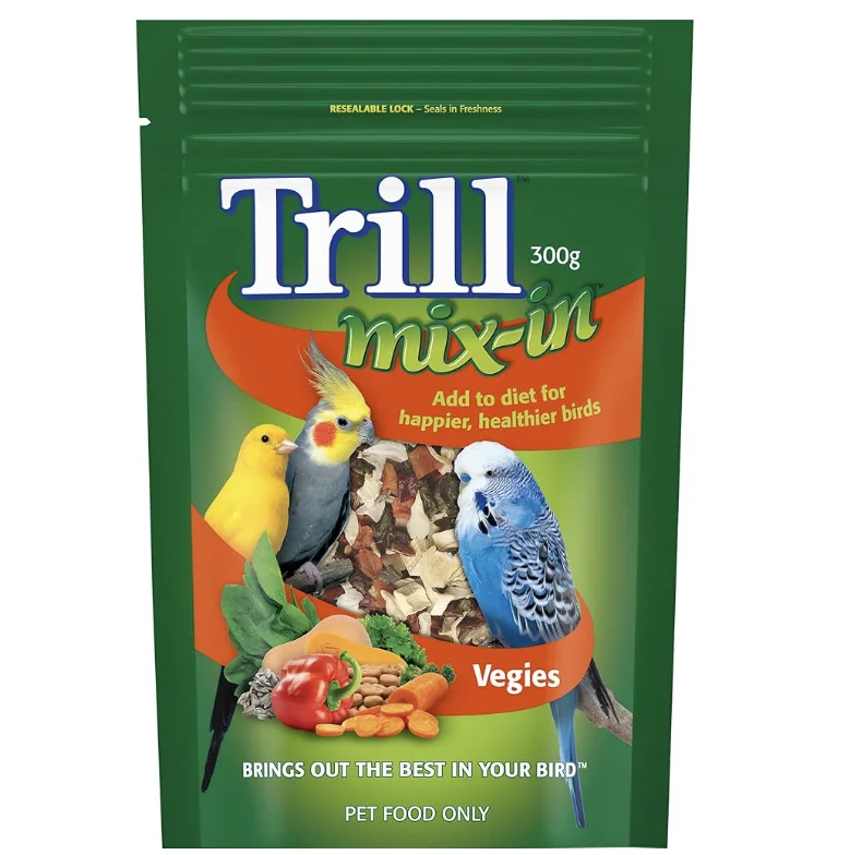 - Pet vitamin complex nutrition tabletsTrill Mix-In Vegie Blend 300G 5Pk (Om5)