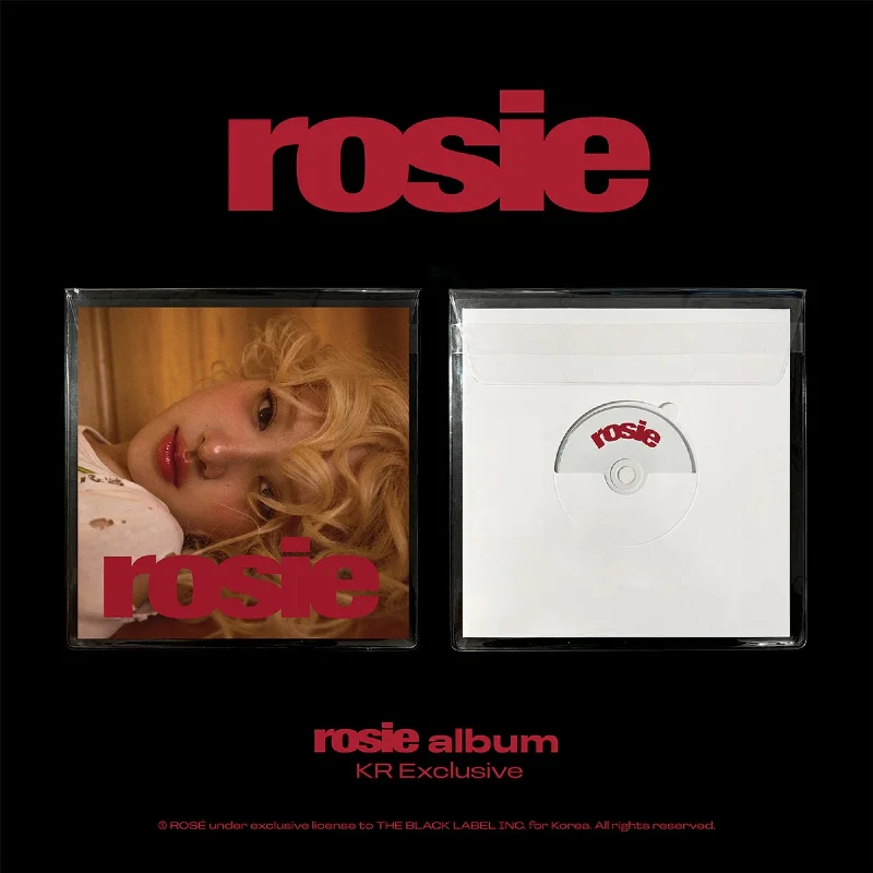 - Custom pet birthday cake로제 ROSÉ - rosie / first studio album (KR Exclusive)