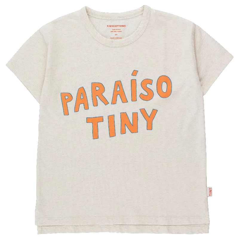 - Elderly dog ​​joint care mattressTiny Cottons Light Cream Heather/Tangerine Paraiso Tiny Tee