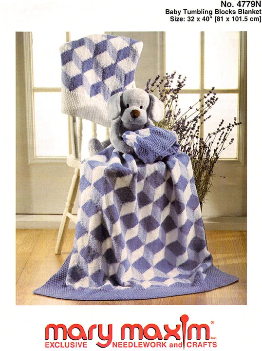 - Postoperative pet anti-licking Elizabethan collarBaby Tumbling Blocks Blanket Pattern