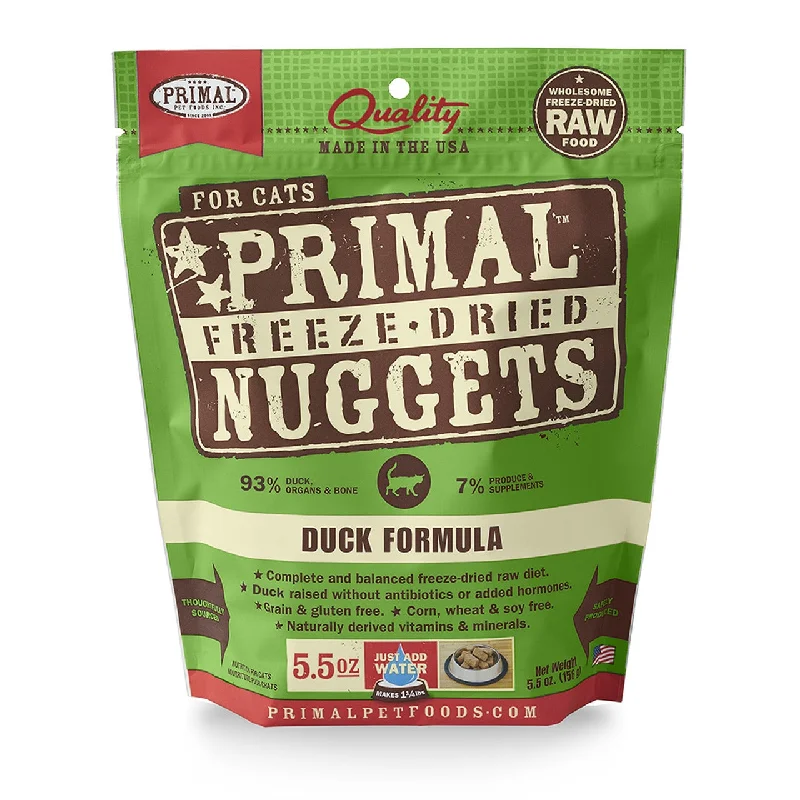 	Primal - Nuggets - Freeze Dried Nuggets - Duck Formula (Cat Food)