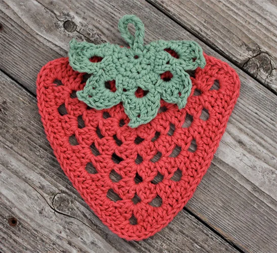 - Elderly dog ​​joint care mattressFree Granny Strawberry Dishcloth Pattern