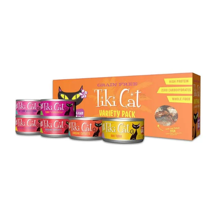 	Tiki Cat - King Kamehameha Luau Variety 12 Pack