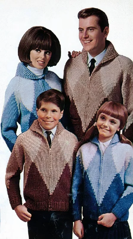  -Non-contact cat thermometerLadies' and Youths' Harlequin Cardigan Pattern