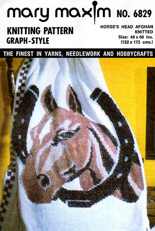 - Winter dog thick down jacketHorse's Head Afghan Pattern