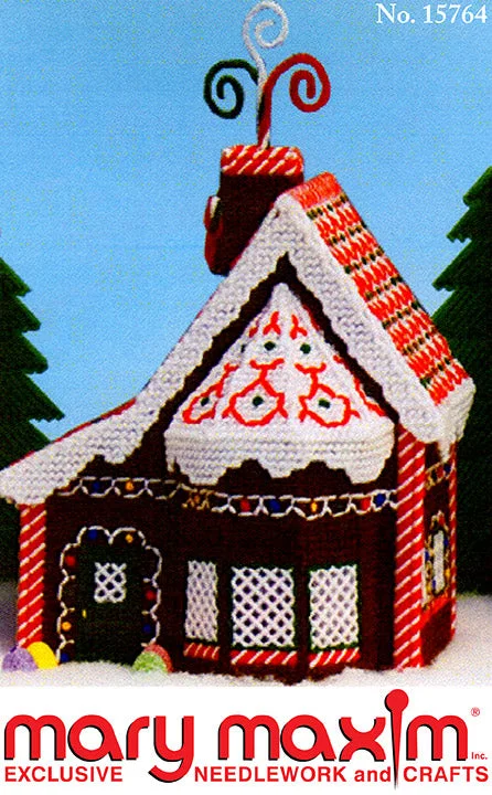 - Dog disposable foam shower gelGingerbread Cottage Pattern