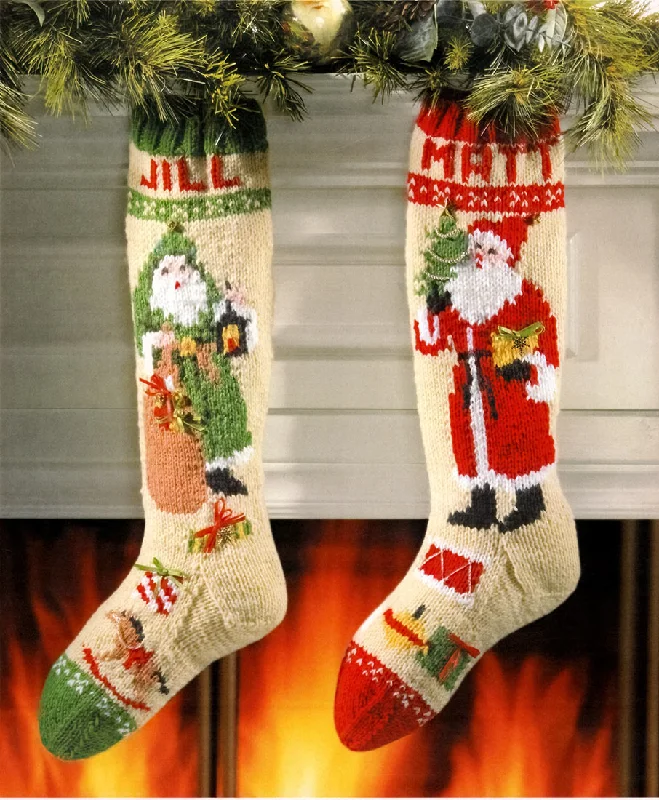 - ​​Pet toys under    yuanOld Time Santa Stockings Pattern