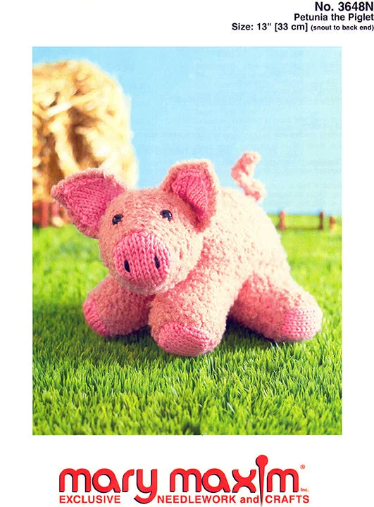 - Pet vitamin complex nutrition tabletsPetunia the Piglet Pattern