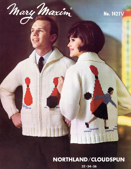 ---Ladies' and Youths' Bowling Cardigan Pattern