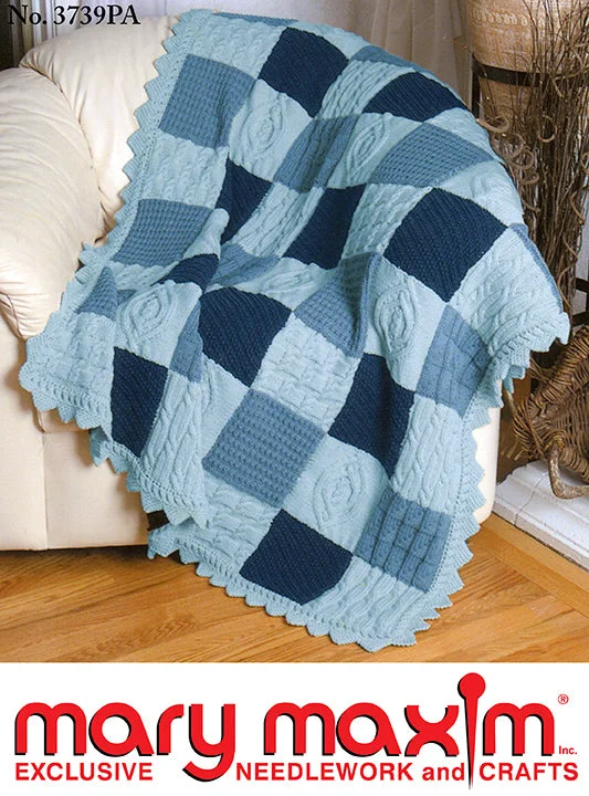 - Summer pet ice matRetro Sampler Afghan Pattern