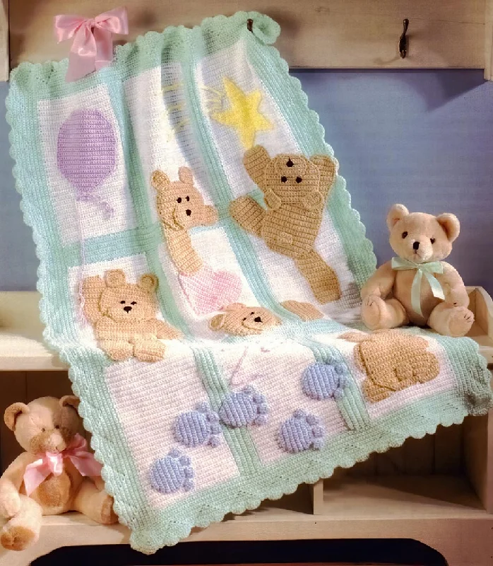 - Cat anti-jump window safety netBears on My Blanket Pattern