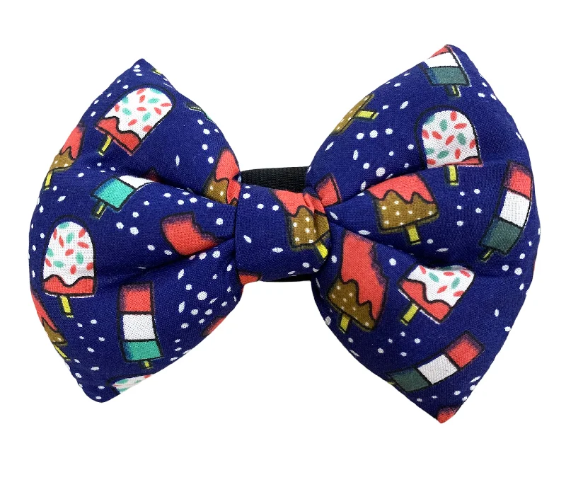 Pet winter warm clothesDog Bow Tie: Ice Cream Pet Bow Tie