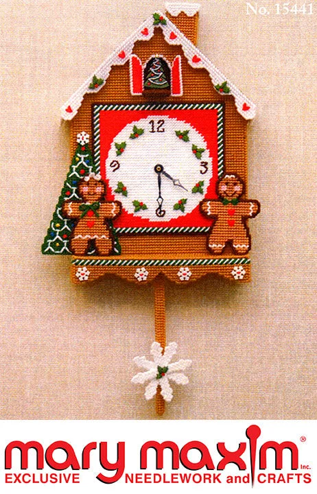 - Degradable pet feces bagGingerbread Clock Pattern