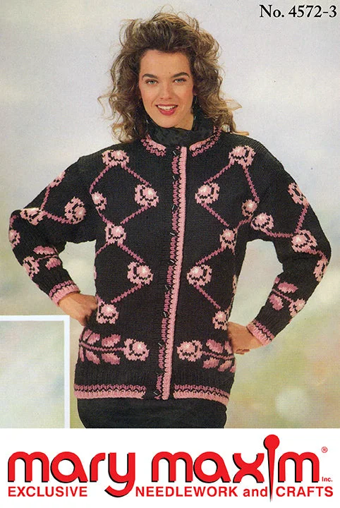 - Natural latex pet mattressRose Trellis Cardigan Pattern