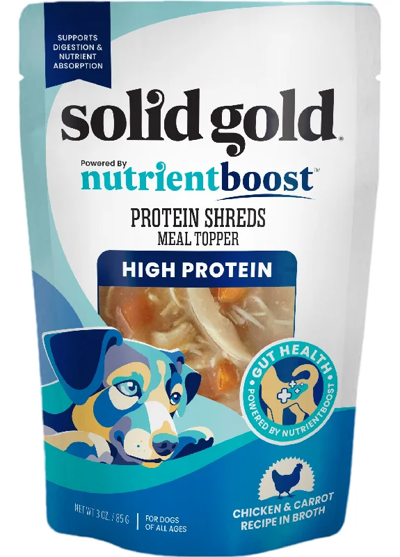 - Gastrointestinal conditioning dog foodProtein Shred Topper